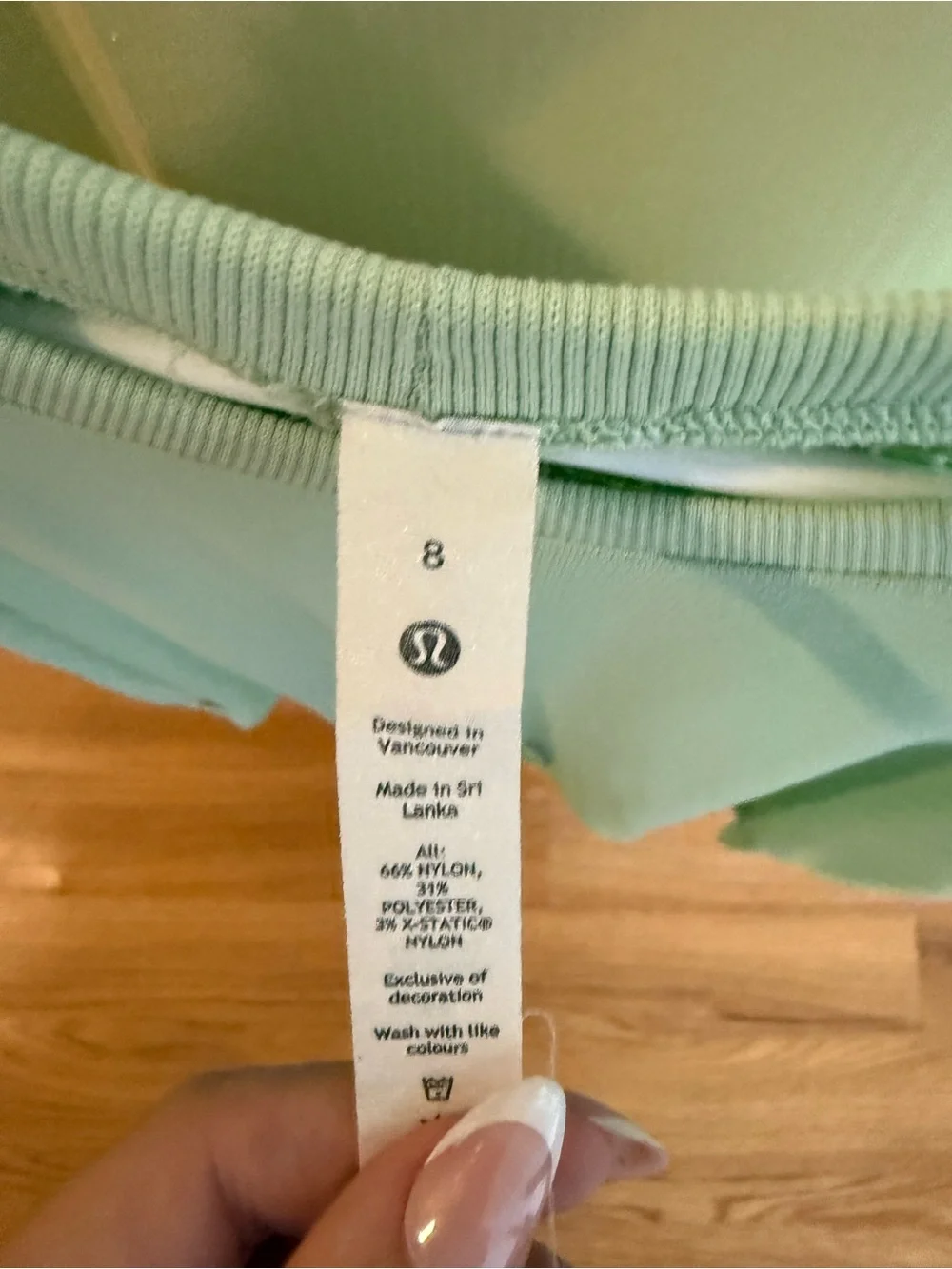 Mint Green Lulu tank - Picture 3 of 3